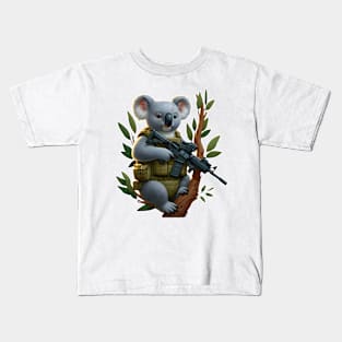 Tactical Koala Kids T-Shirt